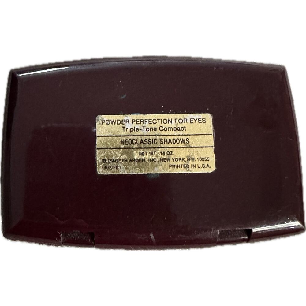DAMAGED Sanitized ELIZABETH ARDEN Powder Perfection Eyes 3 Neoclassic Shadows - Picture 3 of 3